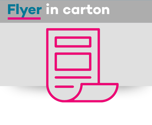 Flyer in Carton